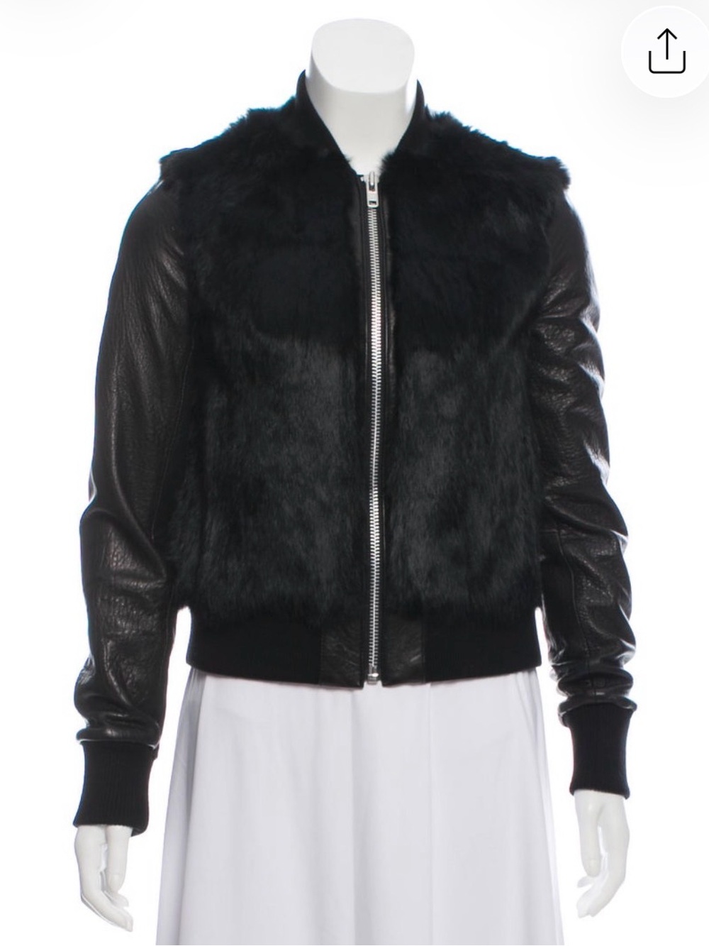 Elizabeth and James
Fur & Leather Jacket
Size: XS